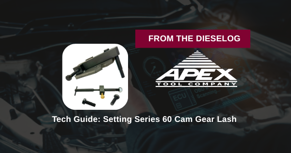 Series 60 Cam Gear Lash Guide | ATC J35596 Procedure